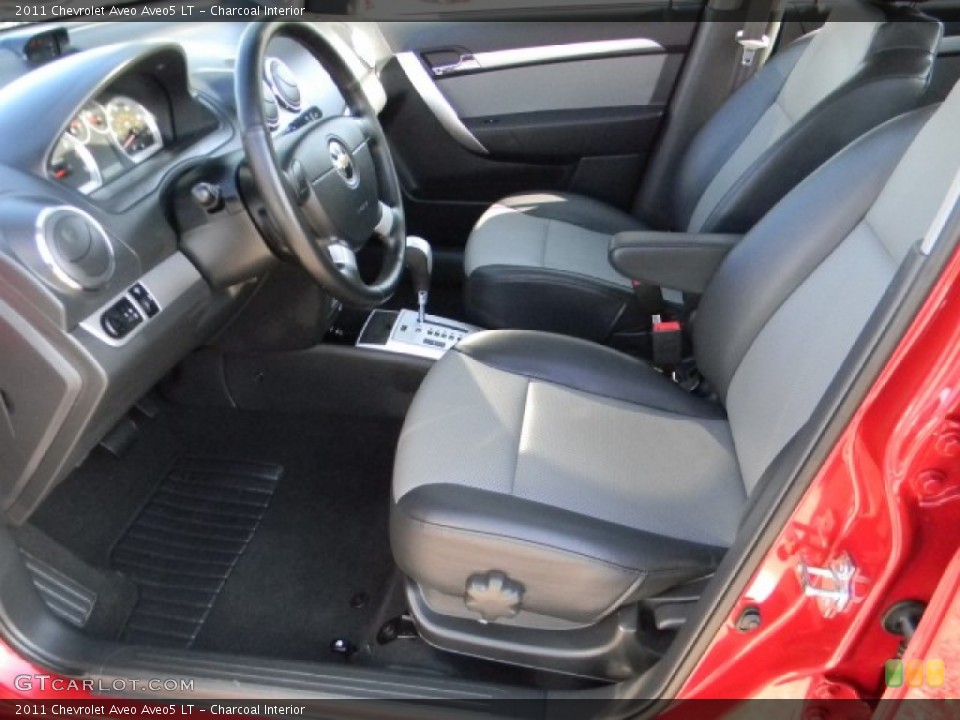 Charcoal Interior Photo for the 2011 Chevrolet Aveo Aveo5 LT #58212751