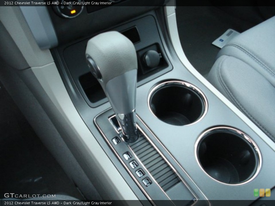 Dark Gray/Light Gray Interior Transmission for the 2012 Chevrolet Traverse LS AWD #58220040