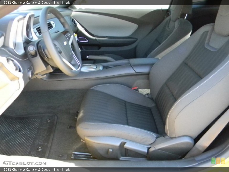 Black Interior Photo for the 2012 Chevrolet Camaro LS Coupe #58221532