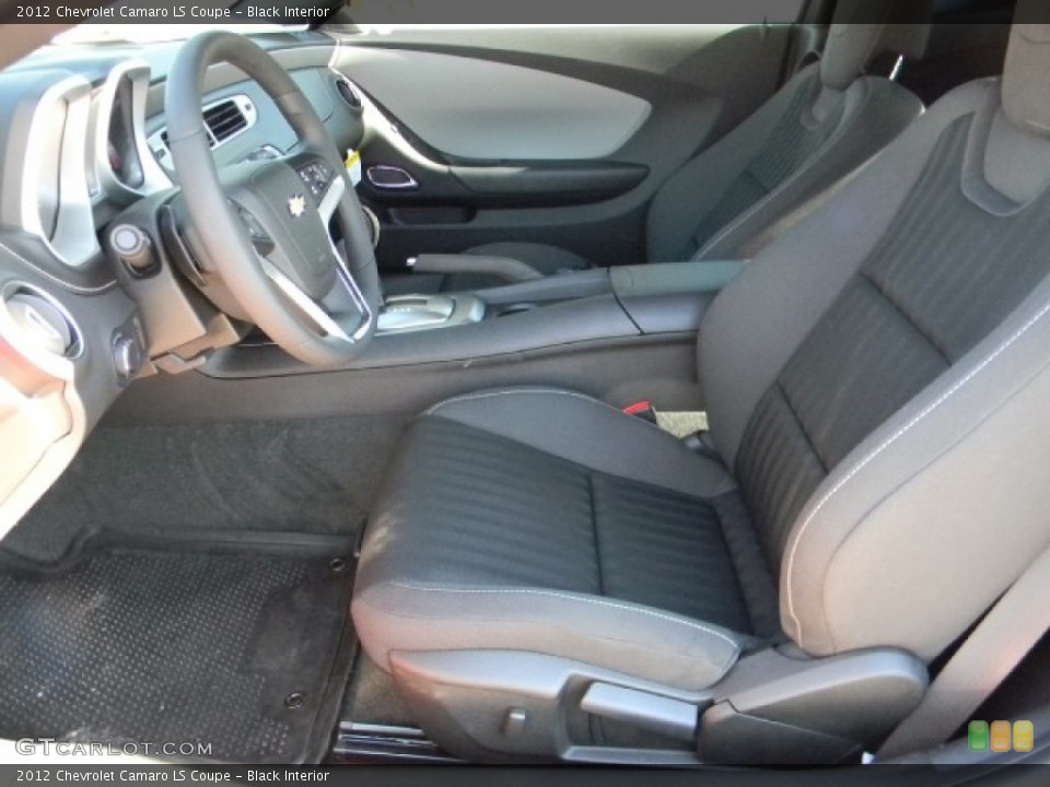 Black Interior Photo for the 2012 Chevrolet Camaro LS Coupe #58222499