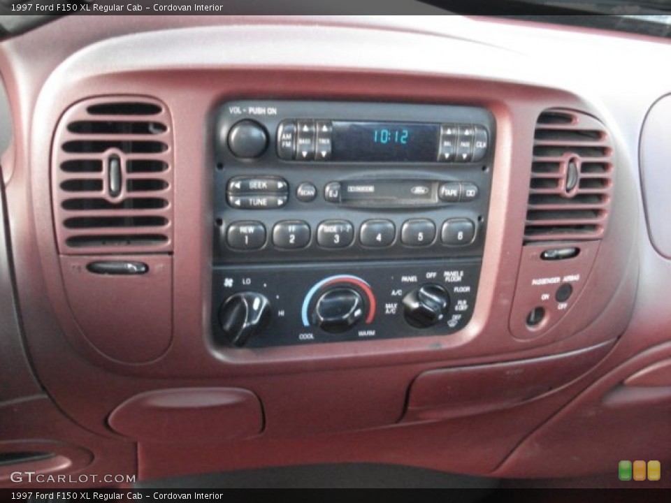 Cordovan Interior Controls for the 1997 Ford F150 XL Regular Cab #58223465