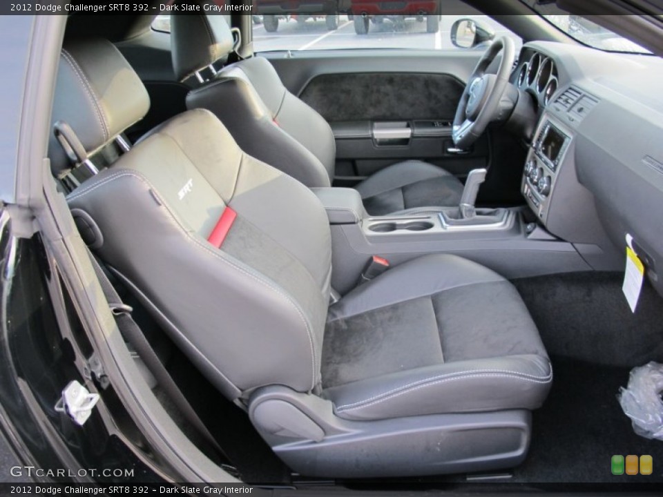 Dark Slate Gray Interior Photo for the 2012 Dodge Challenger SRT8 392 #58223841