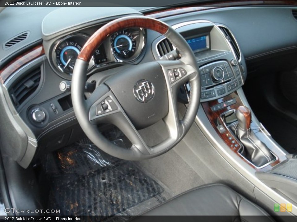 Ebony Interior Dashboard for the 2012 Buick LaCrosse FWD #58224665