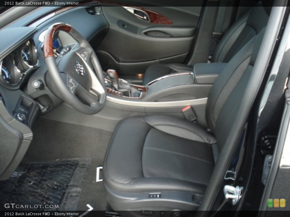 Ebony Interior Photo for the 2012 Buick LaCrosse FWD #58224672