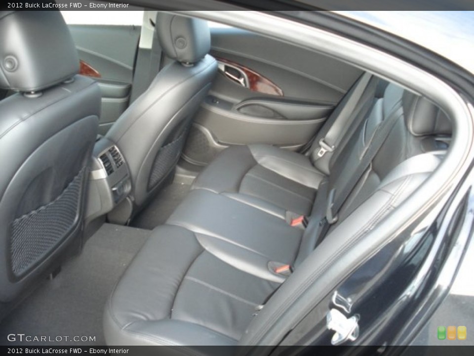 Ebony Interior Photo for the 2012 Buick LaCrosse FWD #58224690
