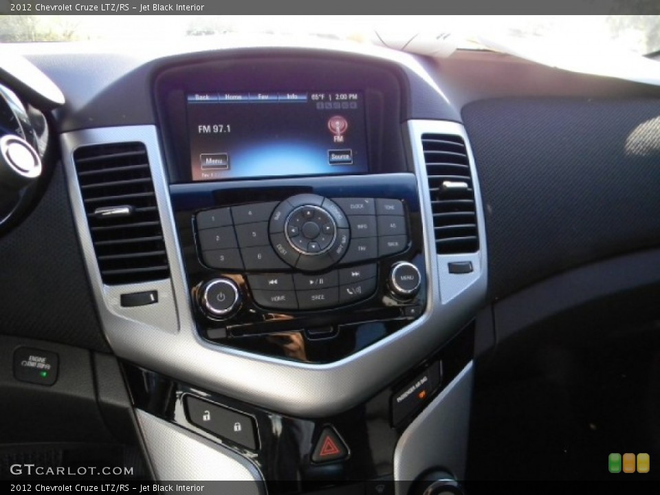 Jet Black Interior Controls for the 2012 Chevrolet Cruze LTZ/RS #58224762