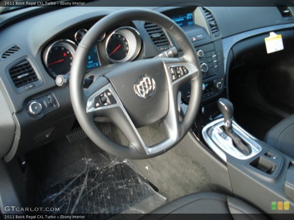 Ebony Interior Dashboard for the 2011 Buick Regal CXL Turbo #58224833