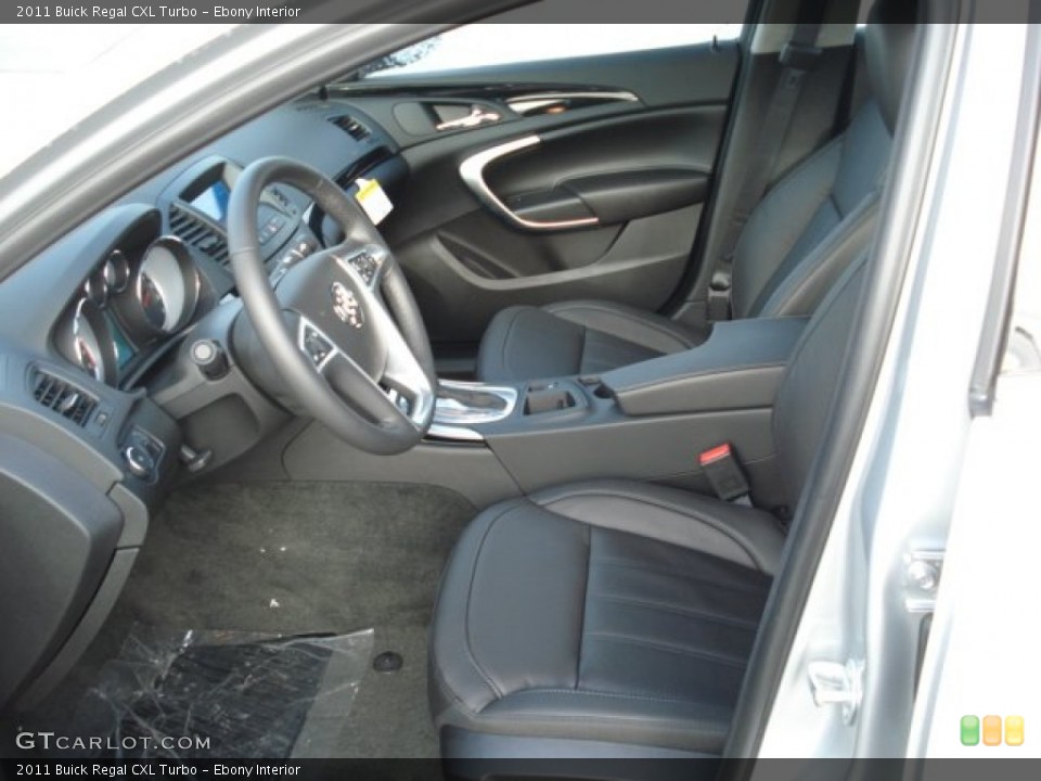 Ebony Interior Photo for the 2011 Buick Regal CXL Turbo #58224840