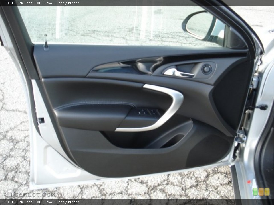 Ebony Interior Door Panel for the 2011 Buick Regal CXL Turbo #58224852