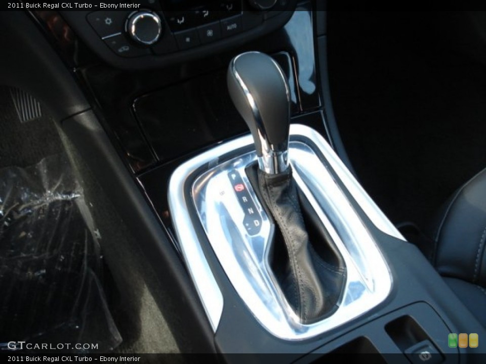 Ebony Interior Transmission for the 2011 Buick Regal CXL Turbo #58224903