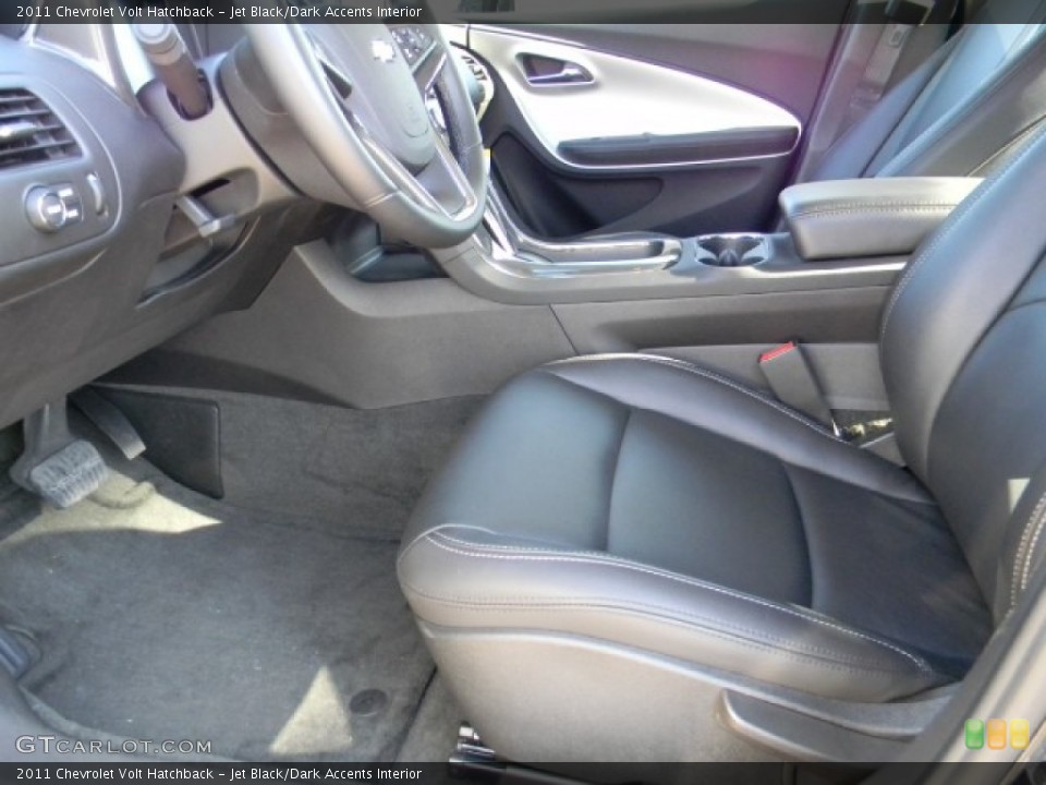 Jet Black/Dark Accents Interior Photo for the 2011 Chevrolet Volt Hatchback #58227029