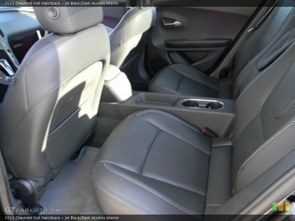 Jet Black/Dark Accents 2011 Chevrolet Volt Interiors