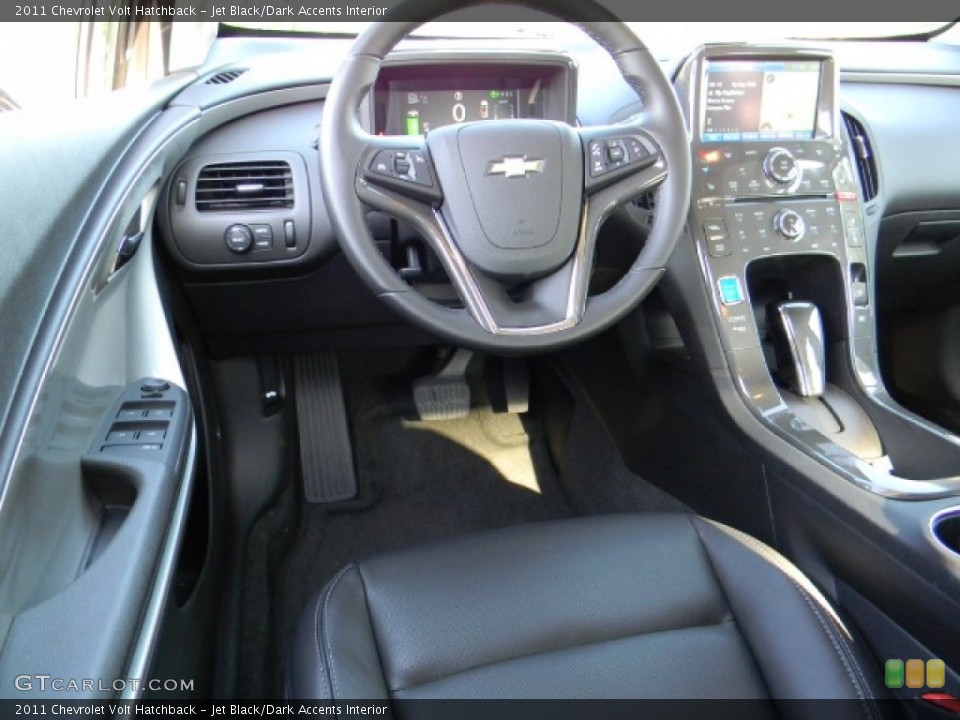 Jet Black/Dark Accents Interior Dashboard for the 2011 Chevrolet Volt Hatchback #58227053