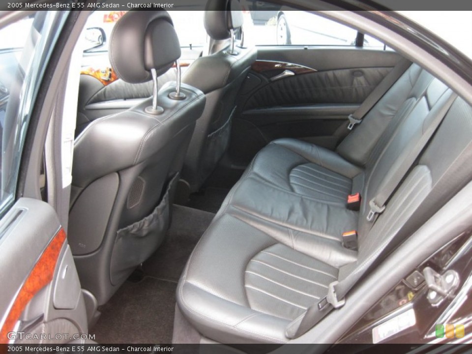 Charcoal Interior Photo for the 2005 Mercedes-Benz E 55 AMG Sedan #58229061