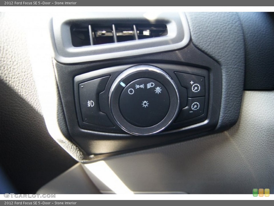 Stone Interior Controls for the 2012 Ford Focus SE 5-Door #58230496