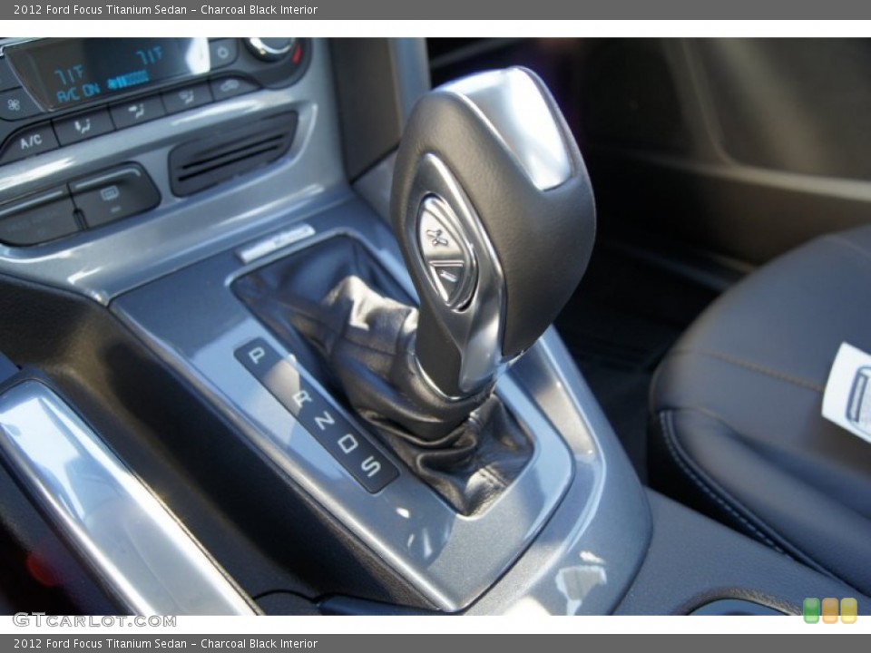 Charcoal Black Interior Transmission for the 2012 Ford Focus Titanium Sedan #58230773