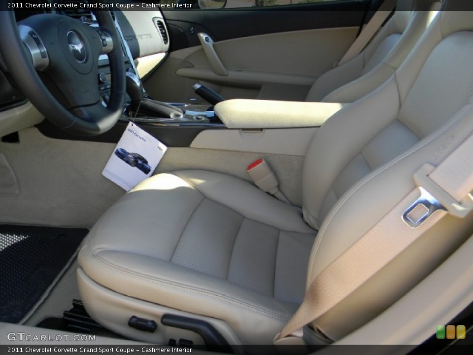 Cashmere Interior Photo for the 2011 Chevrolet Corvette Grand Sport Coupe #58231338