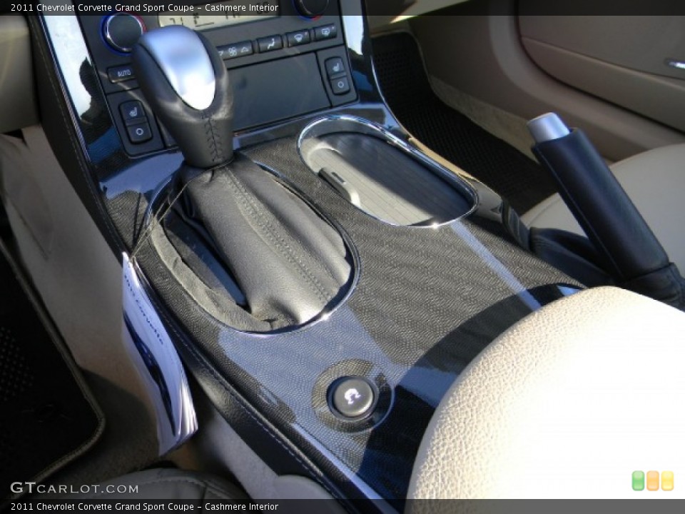 Cashmere Interior Transmission for the 2011 Chevrolet Corvette Grand Sport Coupe #58231374