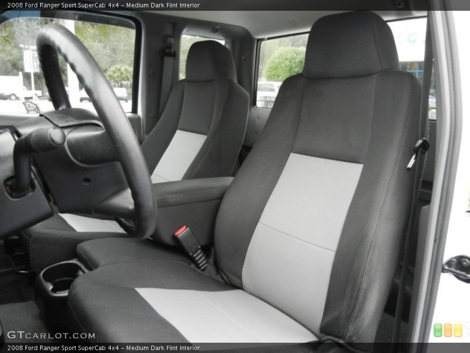 Medium Dark Flint Interior Photo for the 2008 Ford Ranger Sport SuperCab 4x4 #58234988