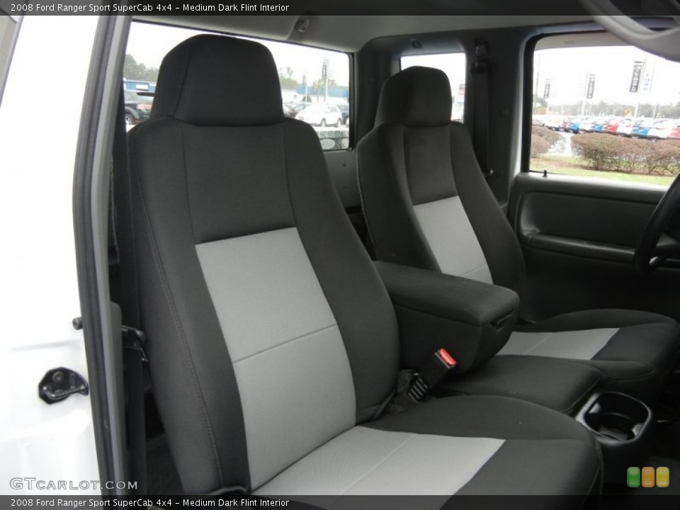 Medium Dark Flint Interior Photo for the 2008 Ford Ranger Sport SuperCab 4x4 #58235006
