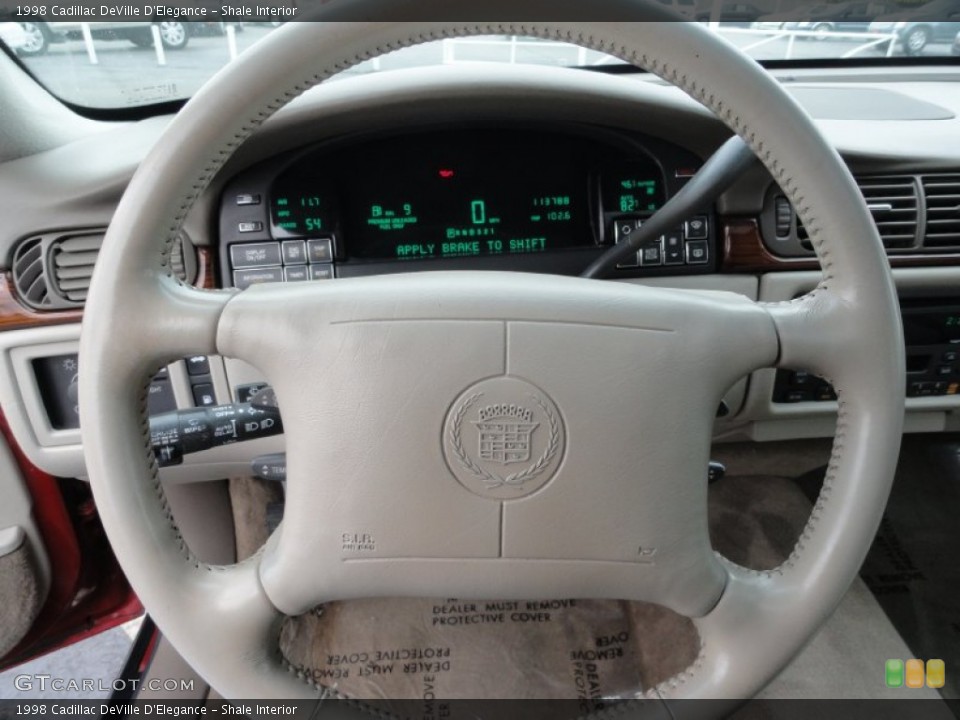 Shale Interior Steering Wheel for the 1998 Cadillac DeVille D'Elegance #58237063