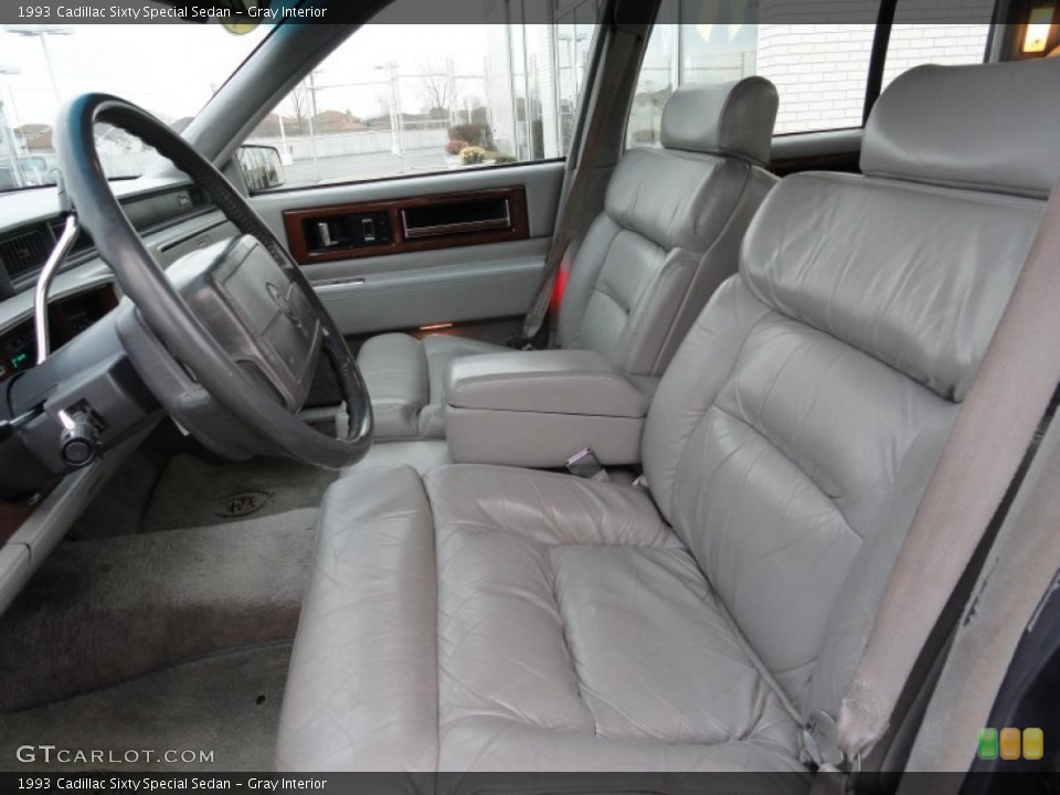 Gray Interior Photo for the 1993 Cadillac Sixty Special Sedan #58237141