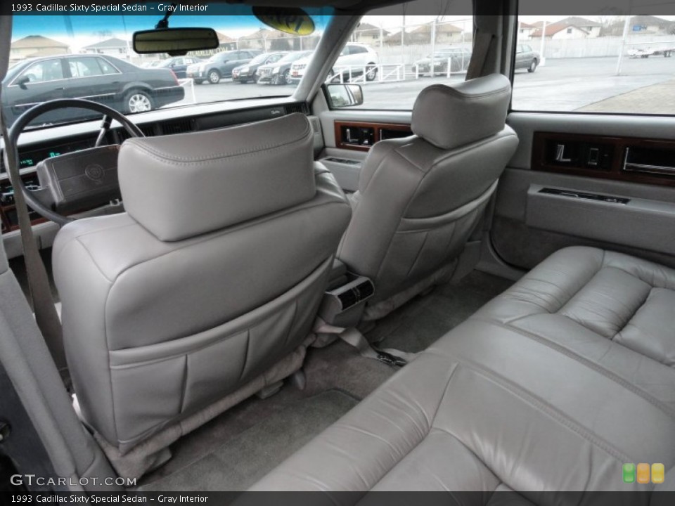 Gray Interior Photo for the 1993 Cadillac Sixty Special Sedan #58237159