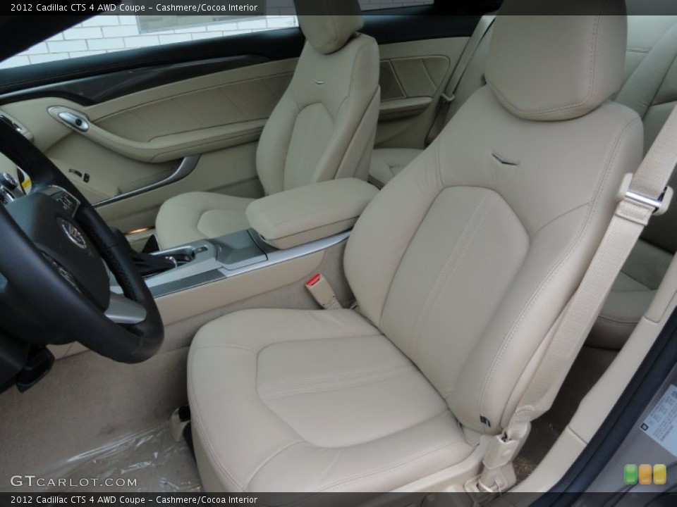 Cashmere/Cocoa Interior Photo for the 2012 Cadillac CTS 4 AWD Coupe #58237515