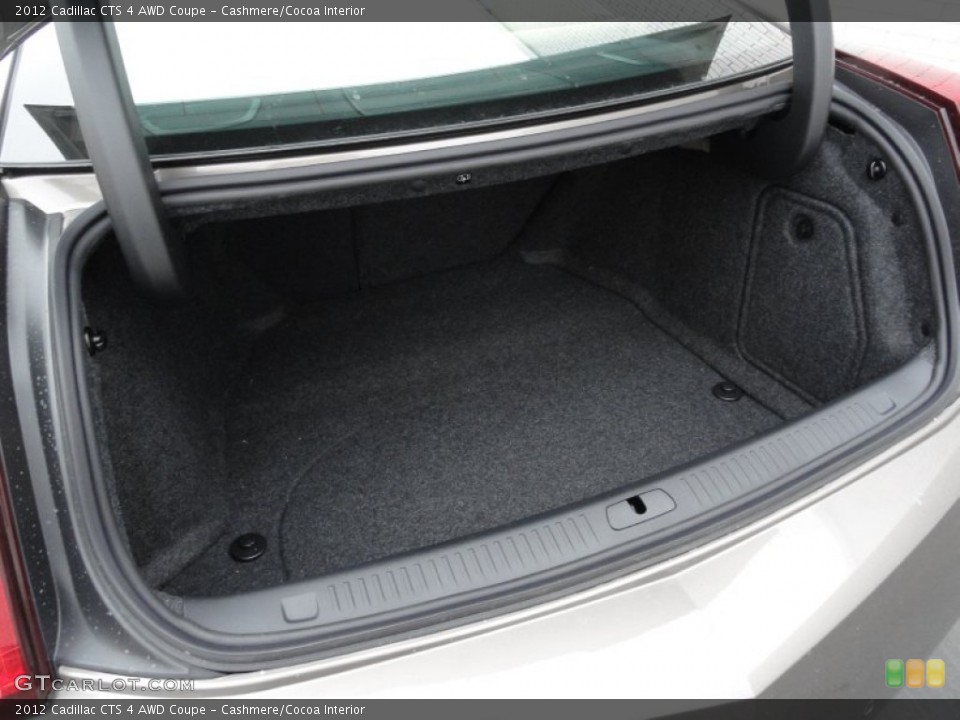 Cashmere/Cocoa Interior Trunk for the 2012 Cadillac CTS 4 AWD Coupe #58237540