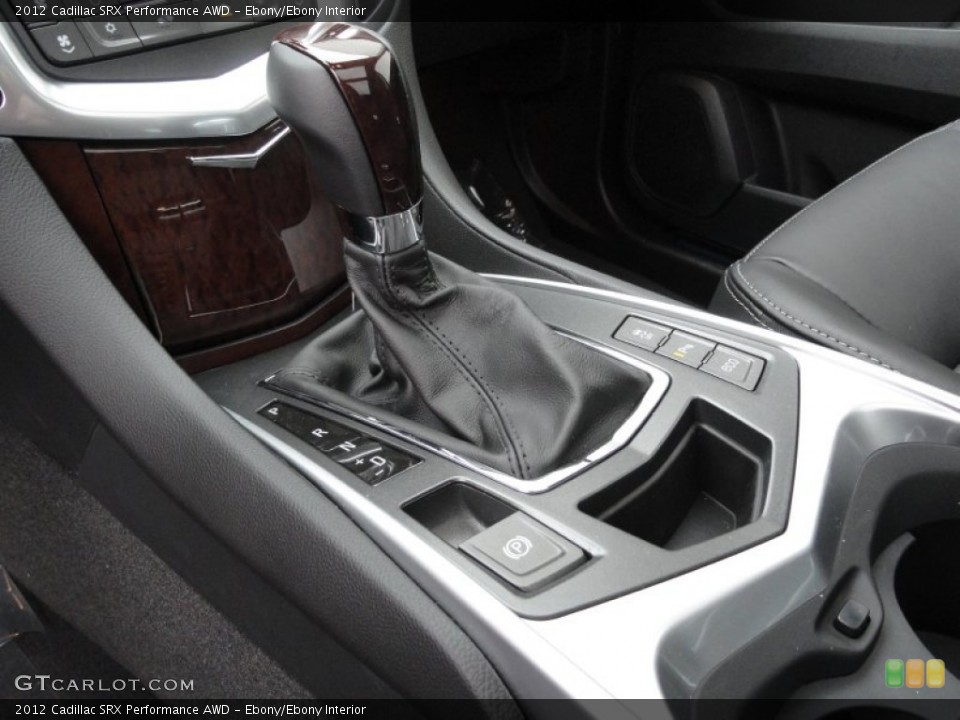 Ebony/Ebony Interior Transmission for the 2012 Cadillac SRX Performance AWD #58237794