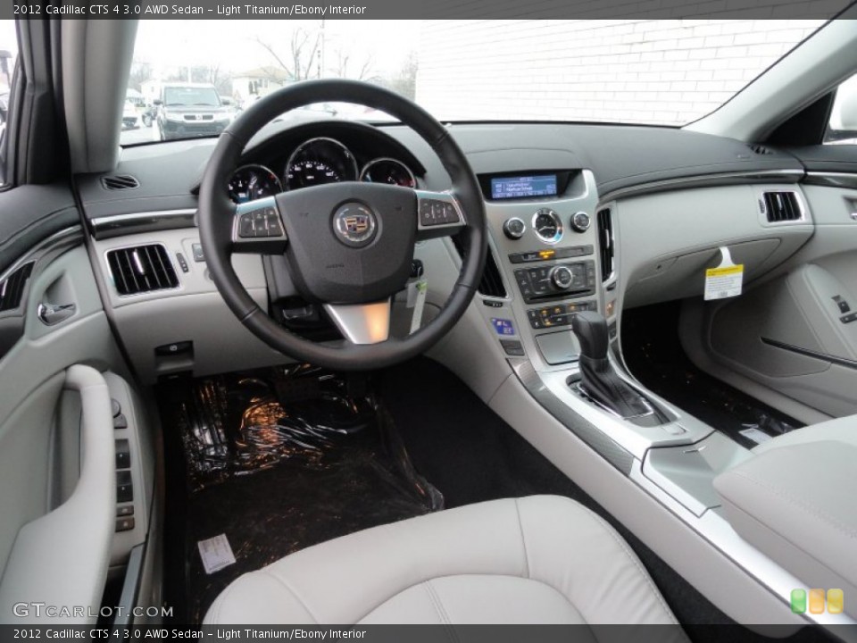 Light Titanium/Ebony Interior Dashboard for the 2012 Cadillac CTS 4 3.0 AWD Sedan #58237864