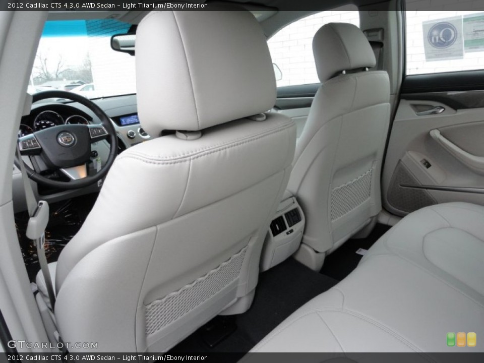 Light Titanium/Ebony Interior Photo for the 2012 Cadillac CTS 4 3.0 AWD Sedan #58237870