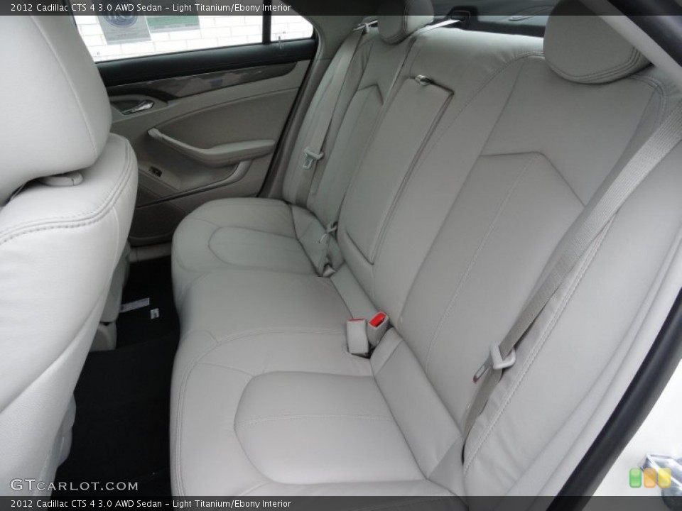 Light Titanium/Ebony Interior Photo for the 2012 Cadillac CTS 4 3.0 AWD Sedan #58237873