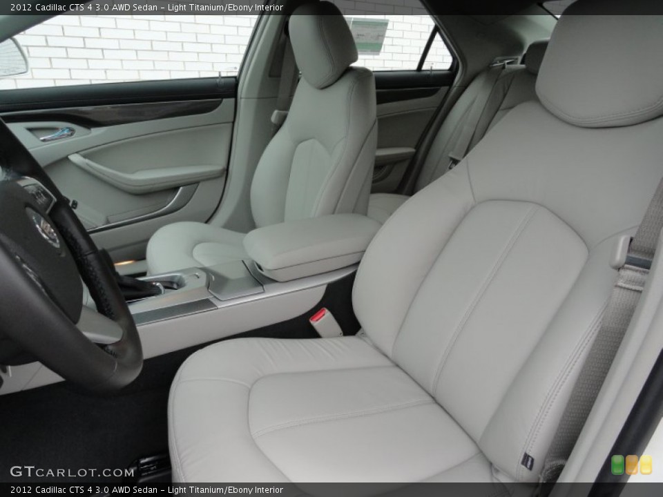 Light Titanium/Ebony Interior Photo for the 2012 Cadillac CTS 4 3.0 AWD Sedan #58237879