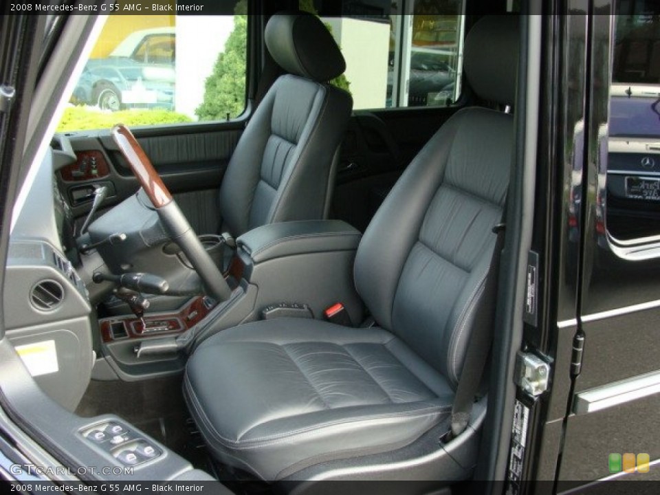Black Interior Photo for the 2008 Mercedes-Benz G 55 AMG #58242274