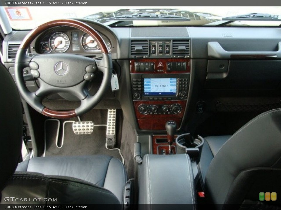 Black Interior Dashboard for the 2008 Mercedes-Benz G 55 AMG #58242280