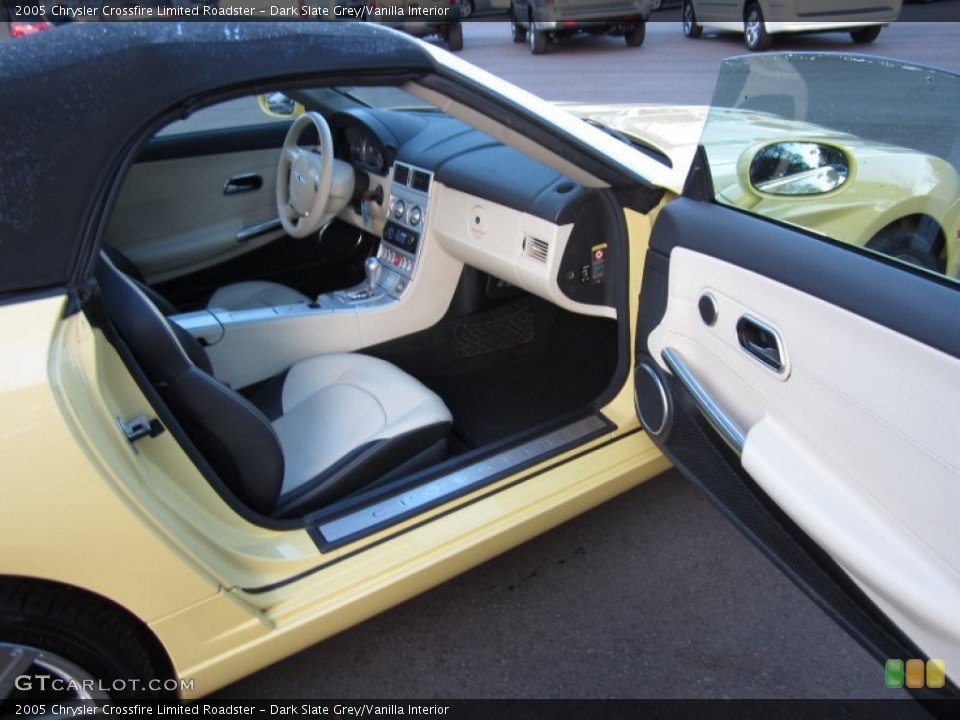 Dark Slate Grey/Vanilla Interior Photo for the 2005 Chrysler Crossfire Limited Roadster #58242810