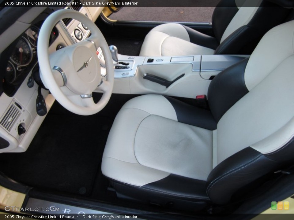 Dark Slate Grey/Vanilla Interior Photo for the 2005 Chrysler Crossfire Limited Roadster #58242817