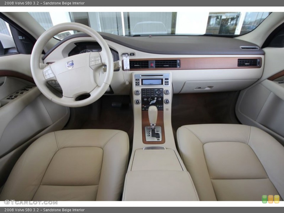 Sandstone Beige Interior Dashboard for the 2008 Volvo S80 3.2 #58244986