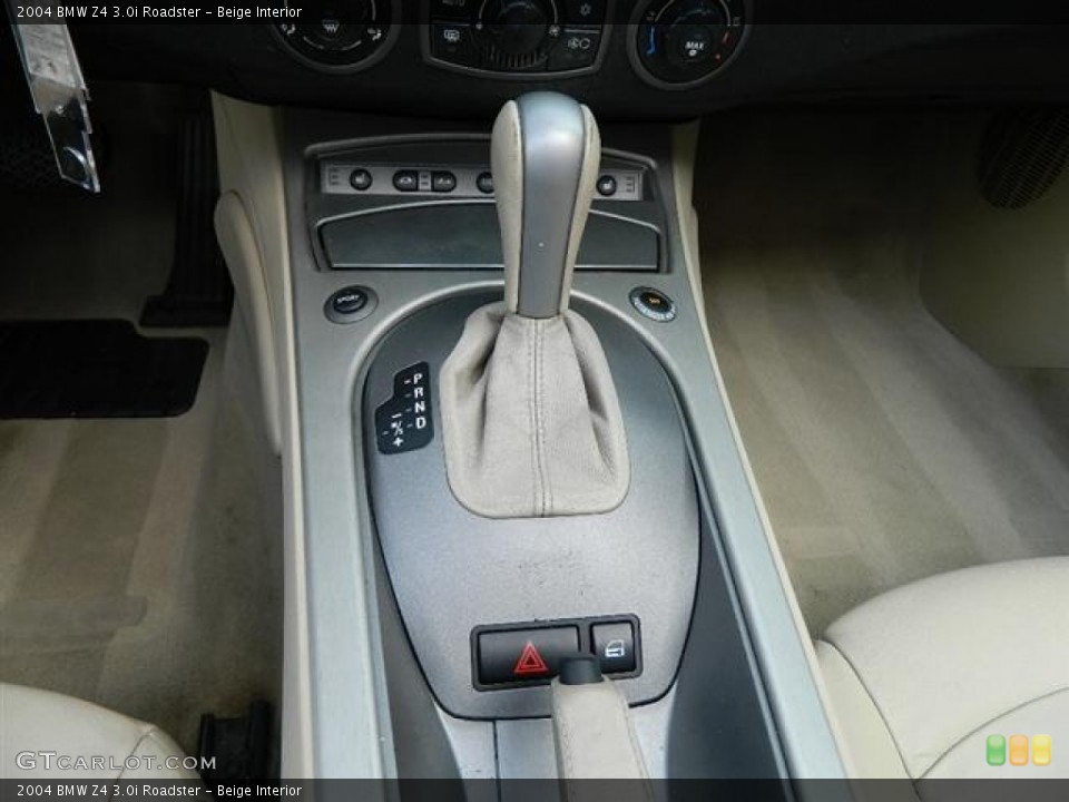 Beige Interior Transmission for the 2004 BMW Z4 3.0i Roadster #58246348