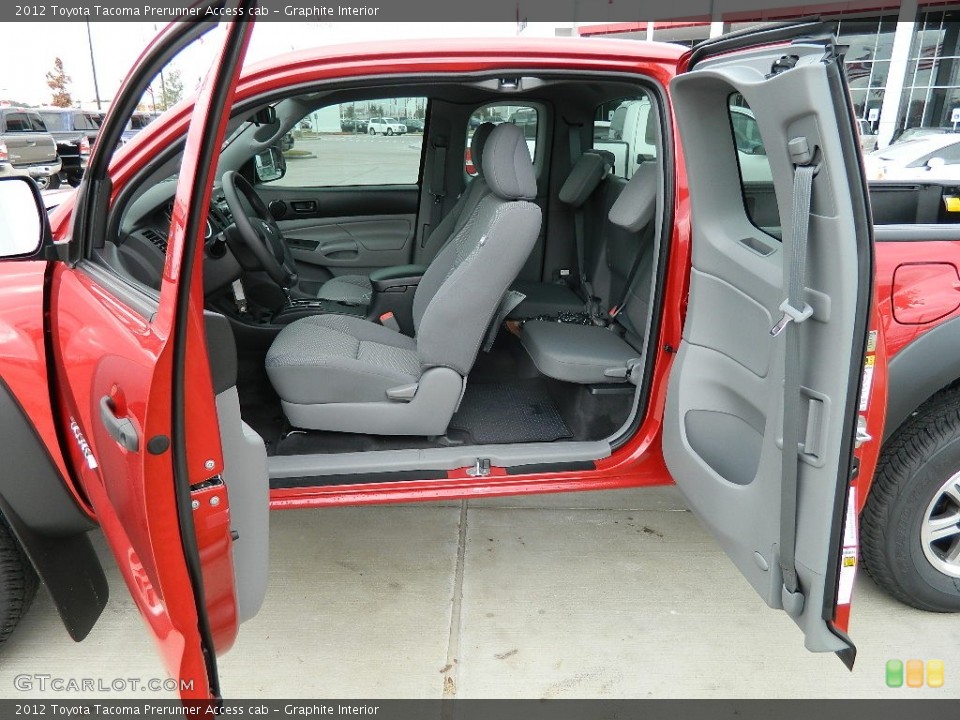 Graphite Interior Photo for the 2012 Toyota Tacoma Prerunner Access cab #58246942