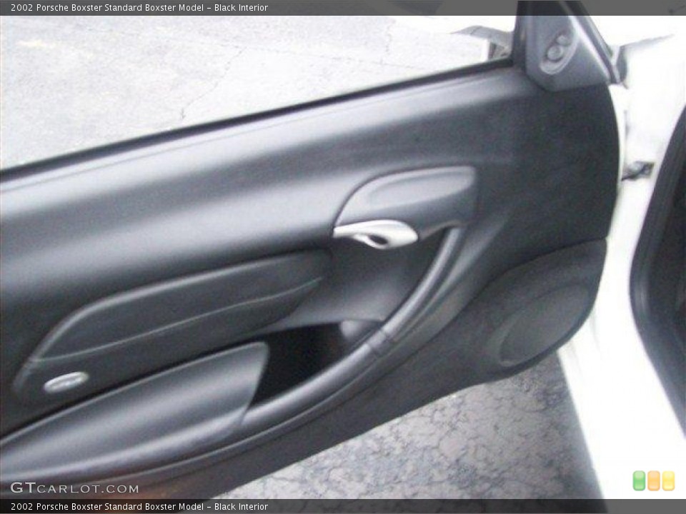 Black Interior Door Panel for the 2002 Porsche Boxster  #58249654