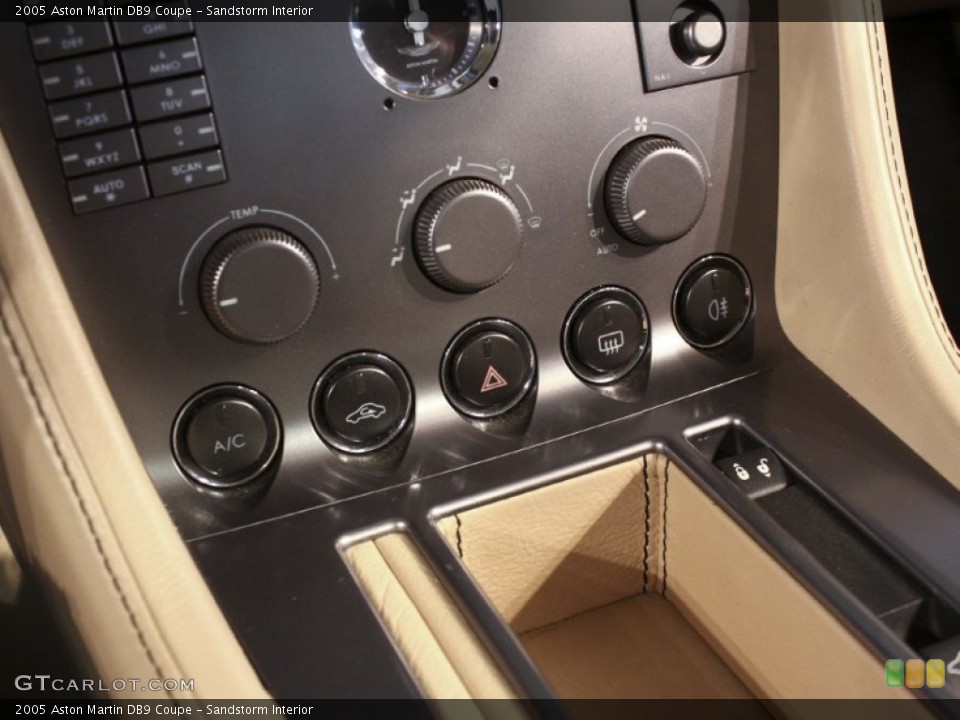 Sandstorm Interior Controls for the 2005 Aston Martin DB9 Coupe #58250950