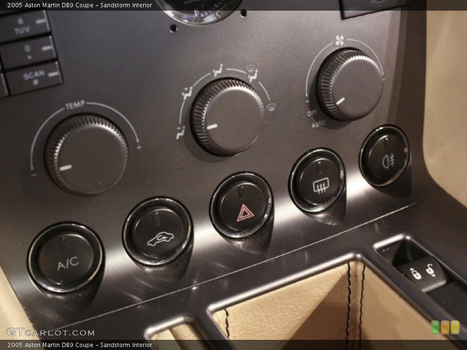 Sandstorm Interior Controls for the 2005 Aston Martin DB9 Coupe #58250984