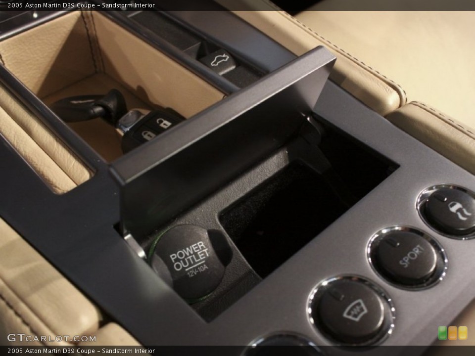 Sandstorm Interior Controls for the 2005 Aston Martin DB9 Coupe #58250989