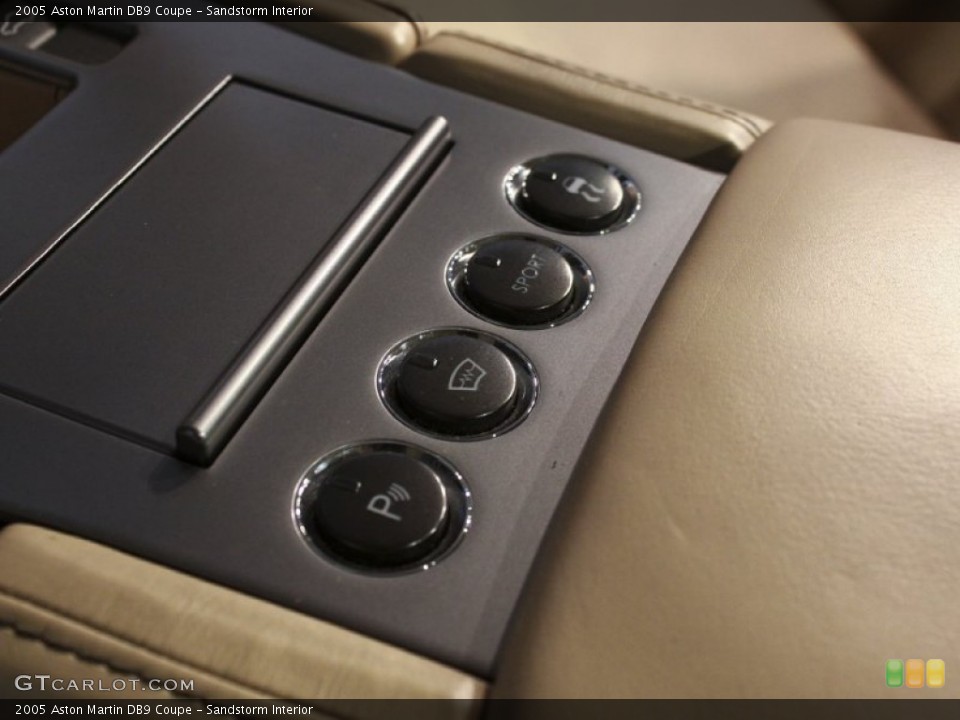 Sandstorm Interior Controls for the 2005 Aston Martin DB9 Coupe #58250998