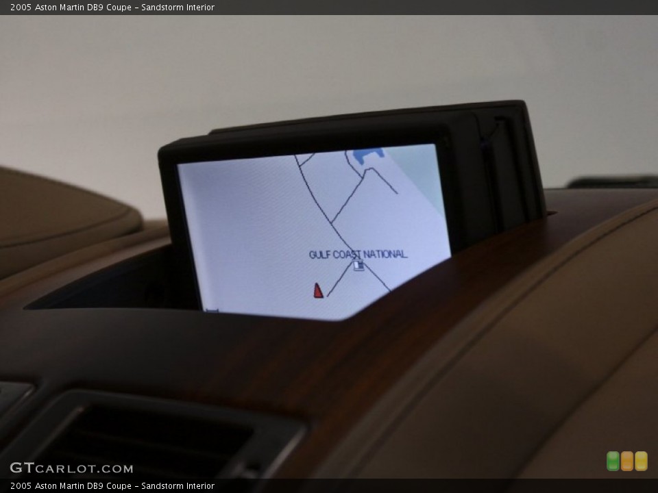 Sandstorm Interior Navigation for the 2005 Aston Martin DB9 Coupe #58251196