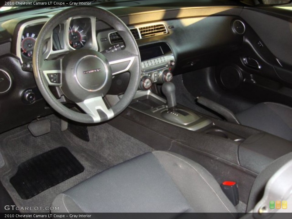 Gray Interior Photo for the 2010 Chevrolet Camaro LT Coupe #58254369