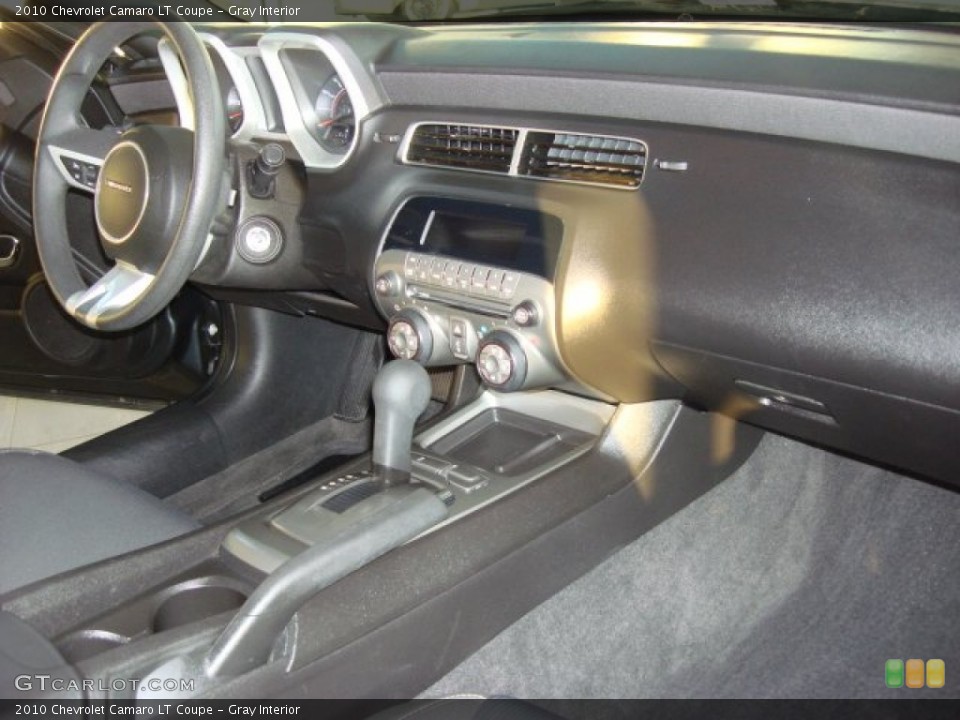 Gray Interior Dashboard for the 2010 Chevrolet Camaro LT Coupe #58254397