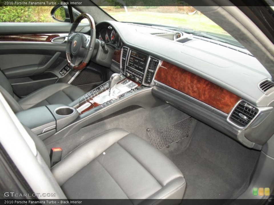 Black Interior Photo for the 2010 Porsche Panamera Turbo #58254619